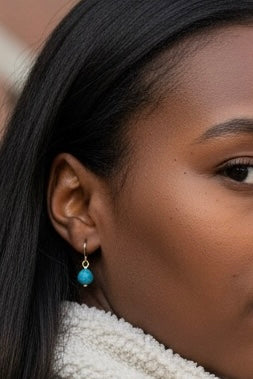 Azure Drop Earrings